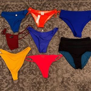Bathing suit bottom lot Womens Small medium